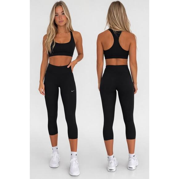 Nike Pants - Nike Dri Fit Running Tights Leggings Capri Length Women's XS